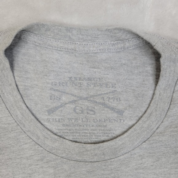 Grunt Style T Shirt Men XXL Patriot Military Veteran Tactical‎ 2A Washington 216 - Picture 3 of 6